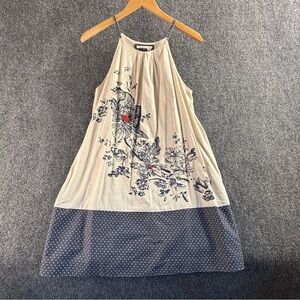 Floreat sava silk Halter Dress